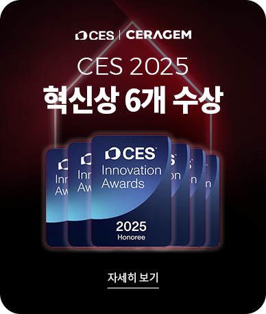 CES 2025 혁신상 6개 수상 - 자세히보기