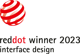 reddot winner 2023 interface design